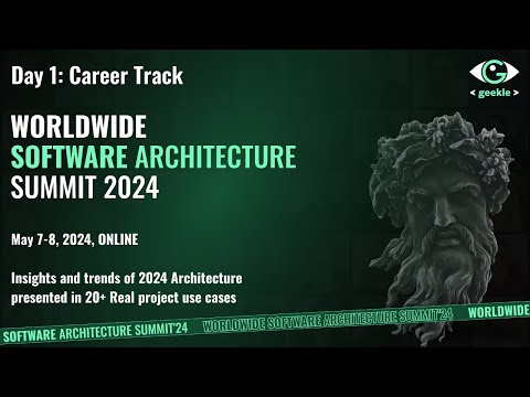 Worldwide Software Architecture Summit'24 – Career Track