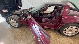 1993 Corvette Walk Around Open