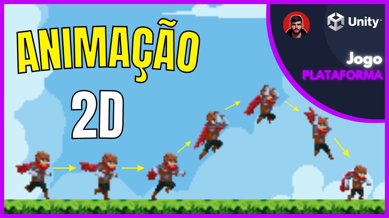 Como criar Animação no UNITY 2D - Tutorial