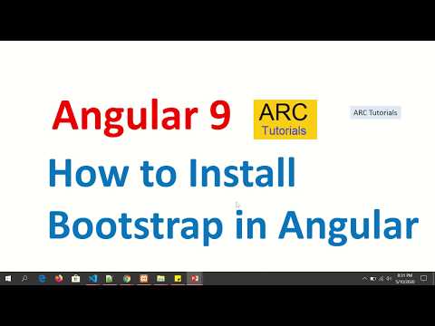 Angular 9 Tutorial For Beginners 4 Install Bootstrap Framework in Angular app