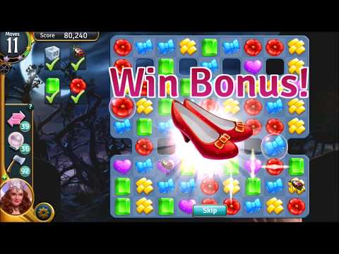 The Wizard of Oz: Magic Match || Level 1021-1025