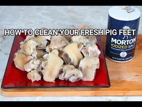 , title : 'HOW TO CLEAN YOUR FRESH PIG FEET'