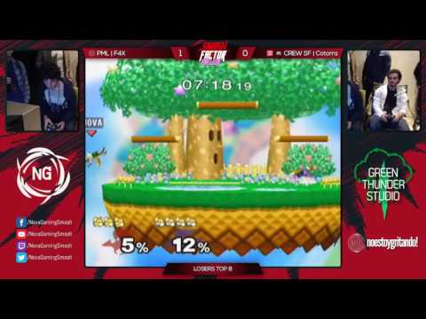 SF6 Prelude - PML | F4X (Fox) Vs. CREW SF | Cotorra (Fox) - Melee Losers 8ths