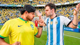 DESAFIEI O REZENDE PRA UM JOGO DE FUTEBOL 😡