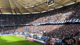 „Mein Hamburg lieb ich sehr“ HSV - VFB 6:2, Volksparkstadion  HSV Song am 11. Spieltag 2. Bundesliga