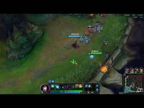 Bot lane first blood!