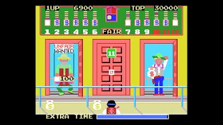 MSX Game: Bank Panic (1985 Pony Canyon)