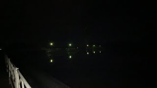 心霊スポットゲリラ生配信！　有名な心霊池の外周踏破を目指す