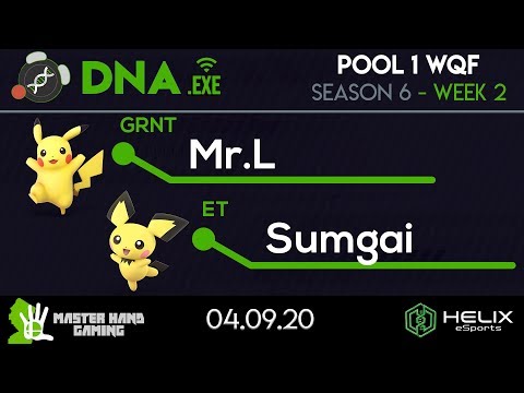 DNA.EXE S6:W2 - GRNT | Mr.L (Pikachu) Vs. ET | Sumgai (Pichu) - Pool 1 WQF