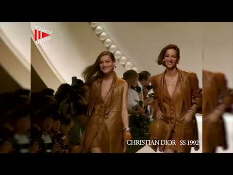 CHRISTIAN DIOR by Gianfranco Ferrè Spring Summer 1992 Paris - Canale Moda