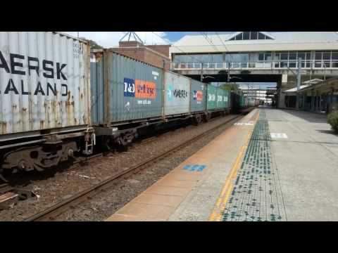 qube train passing gosford with RL303 Leading