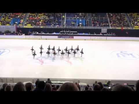 WJSSC 2015 Zagreb - Team Spirit - Sweden 1 - Free Skating