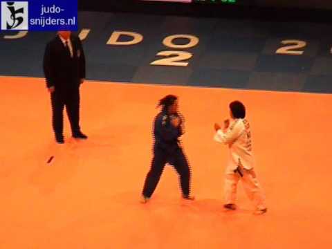 Judo 2009 Rotterdam: Verkerk (NED) - Jeong (KOR) [-78kg].