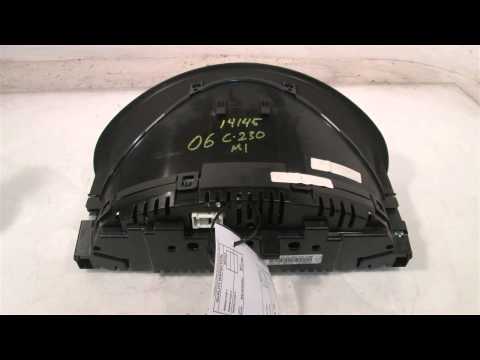 2006 Mercedes C230 Speedometer / Instrument Gauge Cluster ID 2035409347  NTS - mbiparts.com U... OEM