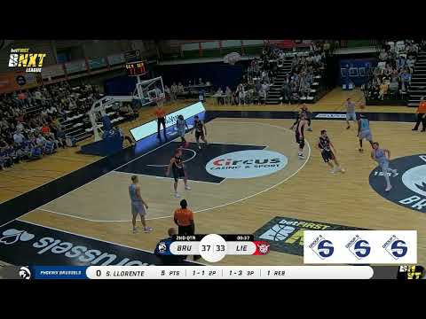 Louis Hazard with 14 Points vs  RSW Liege Basket