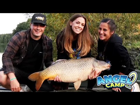 Vanessa Mai fängt den nächsten Karpfen! 😍 | Angelcamp 2