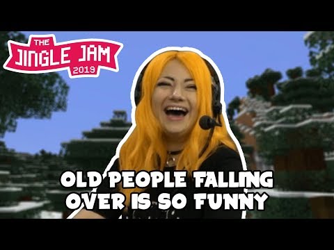 Yogscast stream Hardcore Minecraft but only the funny bits #2 - Jingle Jam 2019