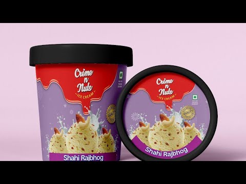CREAME N NUTS ice cream with My friend