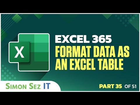 Excel 365 for Beginners Getting Started and Introduction 1 of 51