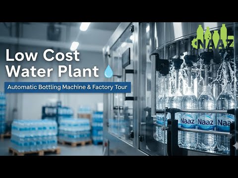 Low Cost Water Plant | Automatic Bottling Machine & Factory Tour