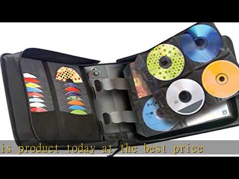 Case Logic CD/DVDW-320 336 Capacity Classic CD/DVD Wallet (Black)