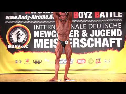Vito Persch Posing @ Deutsche Jugendmeisterschaft 2017