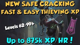 (updated guide in description)! Safe Cracking! Fast Thieving XP - Level 62+ [Runescape 3]