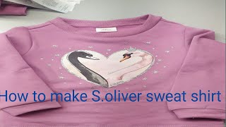 S.oliver sweat shirt make||process improvement in rmg sector