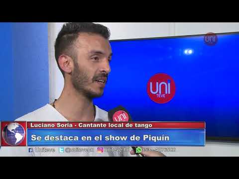 Luciano Soria se destaca en el show de Pinquín