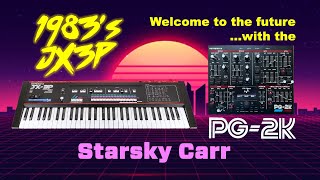 Video thumbnail for 80's Synth Gets New Lease of Life!  JX3P + Retroactive PG2K + KIWI 3P by Starsky Carr