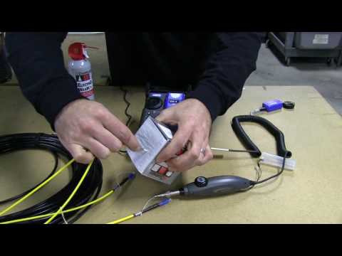 How To Inspect and Clean ST & LC Fiber Optic Tactical Snake Cables