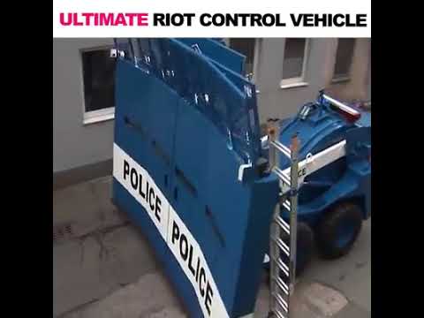 Ultimate Riot Control Vehicle For Police