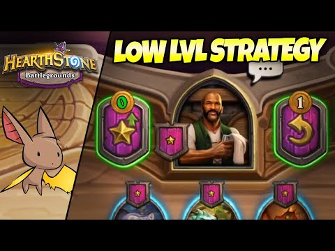 Low Level Edwin Strat w/ Purple | Firebat Hearthstone Battlegrounds