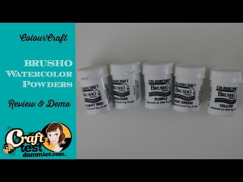 Brusho Crystal Colors Powdered Water-Based Dye