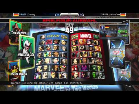 CRUST | orkanOne (mor,dorm,doom) Vs CRUST | Cranky (joe,stra,doom) - CrustHQ Online Marvel FT10