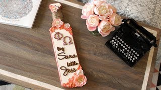 How to Create a Sorority Greek Paddle - DIY