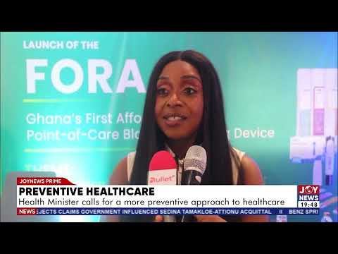 Preventive healthcare: Health Minister calls for a more preventative approach to healthcare.