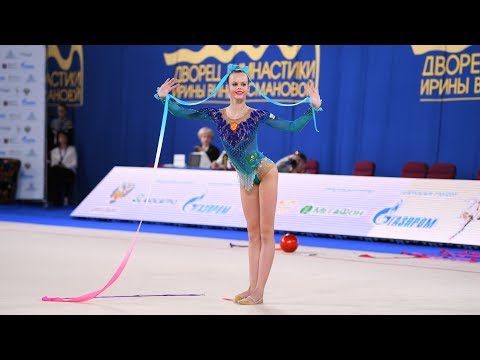 Sofya Nikeeva  - Ribbon AA  17.95 Junior Nationals 2020