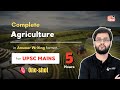 Agriculture In One Shot For UPSC Mains Dr UPSC S Mains Series