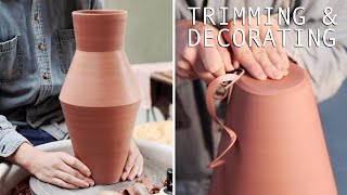 How I Make My Large, Lined Pottery Vases