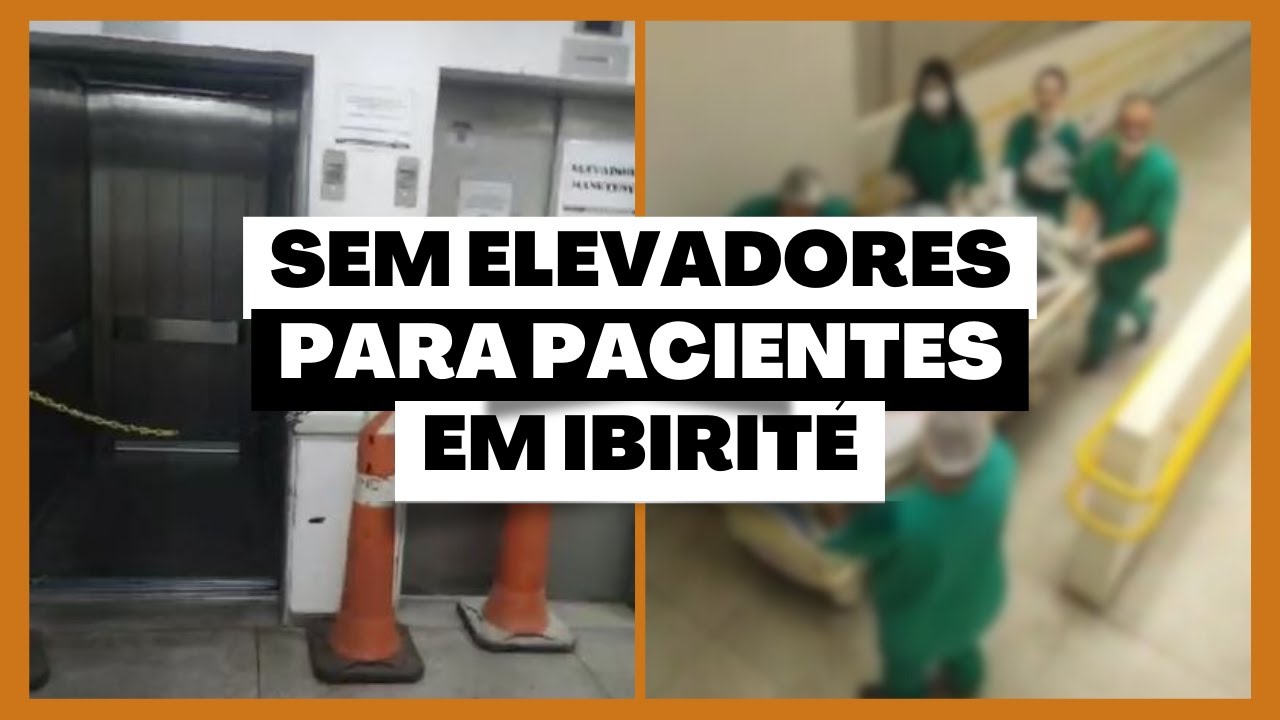 Elevadores Interditados no Hospital Regional de Ibirité: Denúncias de Placas de Manutenção Falsas segundo denúncias