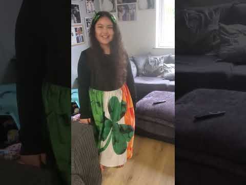 Athena KP mom Kel KP & sister Aria ZP celebrating St Patricks day #irish  #stpatricksday2024