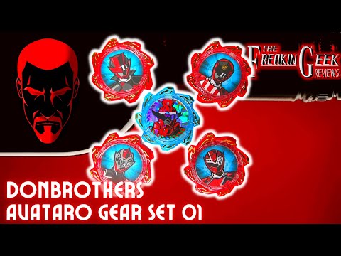 DonBrothers AVATARO GEAR SET 01: EmGo's Super Sentai Reviews N' Stuff