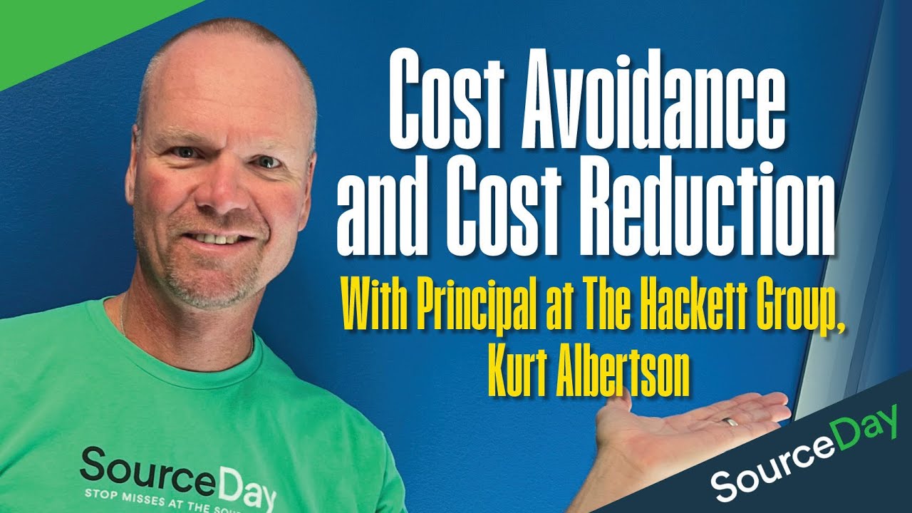 Cost Avoidance and Cost Reduction with Principal at The Hackett Group, Kurt Albertson