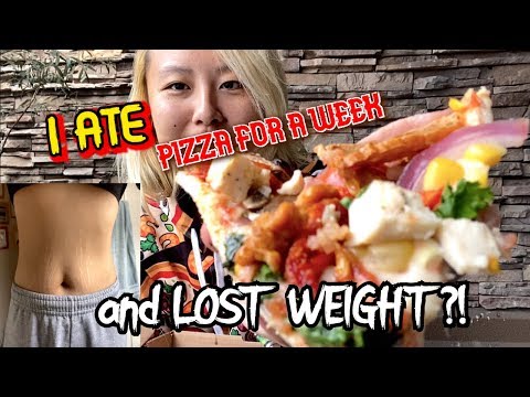 I ATE PIZZA FOR AN ENTIRE WEEK AND LOST WEIGHT?! #RainaisCrazy Pieology Pizzeria