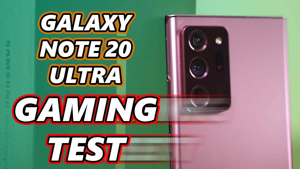 Gaming on the Galaxy Note20 Ultra Exynos! Can it perform?