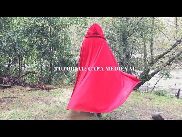 Vídeo relacionado con Disfraz Medieval Hombre Capa Medieval Renacentista con Capucha Negra/Verde Capa Terciopelo Adulto Halloween Fiesta (Negra)
