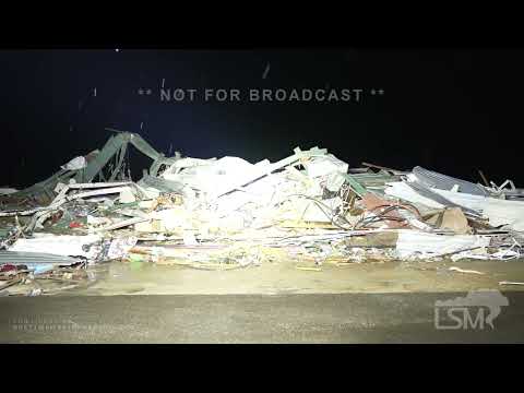 3-24-2023 Rolling Fork, MS Tornado completely destroys town