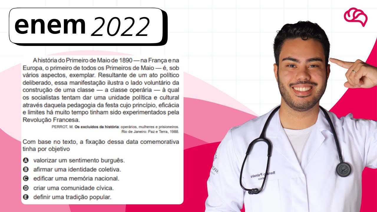 Resolução em Vídeo — Questão 73 ENEM 2022