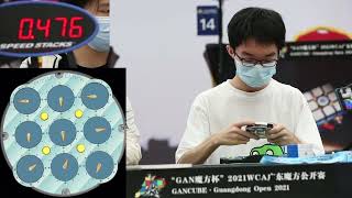 Yunhao Lou 2.87 WR Clock Single Visualisation